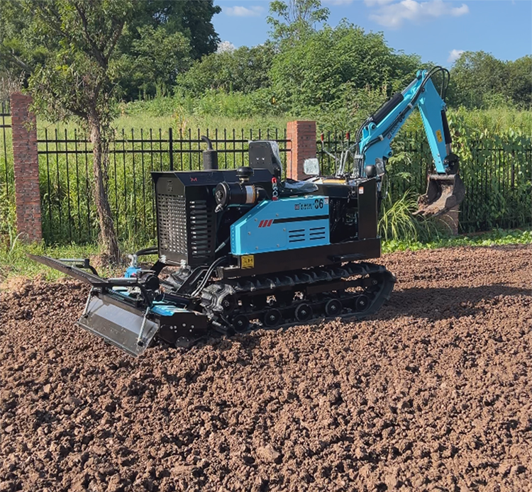 MT-IAM06 自走式履帶旋耕機